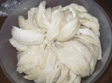 Processed bird nest
