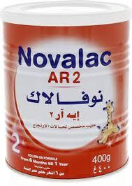 Novalac AC Baby Milk Powder 400gm 1 & 2