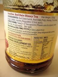  Date   honey  juice