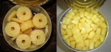 High quality good price canned pineapple