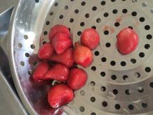 New crop tin canned strawberry in light syrup with private brand