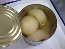 425ml Canned Pears in  light   syrup  in tins