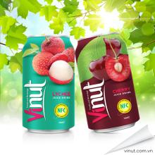 2018 new products VINUT canned  lychee  fruit juice