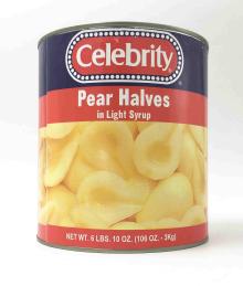 Pear halves in light syrup