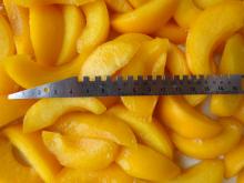 820g in tins  yellow   peach  in  syrup 