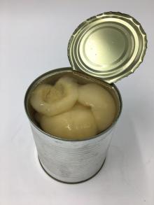 820g Canned dangshan pear in light syrup with OEM brand