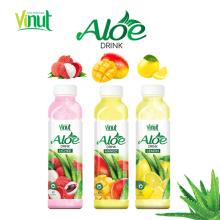 Supplier VINUT Plastic Bottle aloe vera juice drink original with pulp