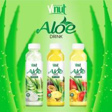 High quality VINUT 500ml different flavors aloe vera drink original