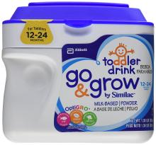 Similac  Lactose  Free Advance Unflavored Similac Go & Grow Infant Formula Powder Formula 9-24 Months