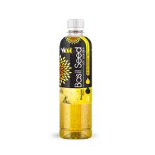 450ml Basil seed drink with Pineapple flavor