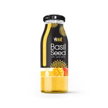 200ml Glass Bottle Basil seed with Mango flavor