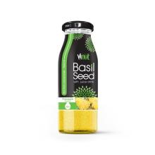 200ml Glass Bottle Basil seed with Pineapple flavor