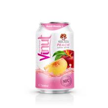 330ml Real Juice Cans Peach Juice Drink