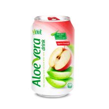 330ml Cans Original taste Aloe vera  drink  with Apple  natural  flavour(pack of 24)