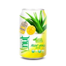 Cans Fresh Aloe vera drink with Mango Juice 330ml (Pack of 24)