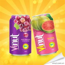 0, 33 L red grape 100% pure juice high quality juices from VIETNAM