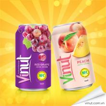 Wholesale New product Healthy 100% grape juice in 300ml tin can