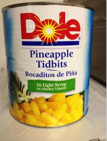 Catering size Pineapple Tidbits,Pizza cut Pineapple,tropical fruit