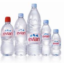 Evian mineral water