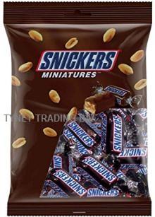  Mars ,  Snickers , Twix and Bounty Miniatures 130g.