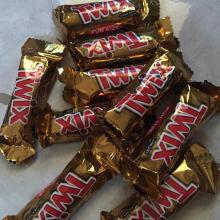 twix /bounty/mars/milka chocolate bars