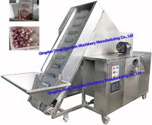 Shallots/red onions/small onions peeling machine