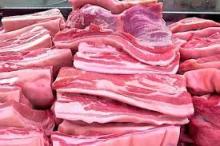 Frozen Pork fat skin off, pork backfat skinless, Frozen pig fat