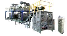 sugar , rice ,salt vffs secondary packaging machine