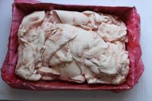Pork cutting fat