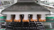 Bread or cake depanner machine for industrial