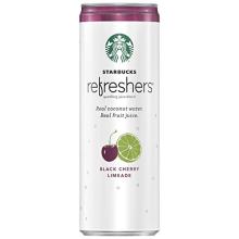Starbucks Refreshers, Black Cherry Limeade with Coconut Water