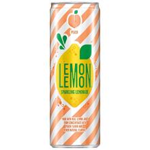 LEMON LEMON Sparkling Lemonade, Peach