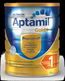 APTAMIL GOLD+ PRO NUTRA+ FROM BRITH TO 6 MONTHS 900G KARICARE A2 BLACKMORES