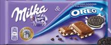 Milka and Oreo Bar  100g 