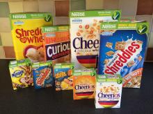 Nestle cereal breakfast