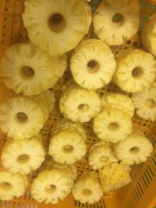 Slice Queen pineapple in syrup of Viet Nam