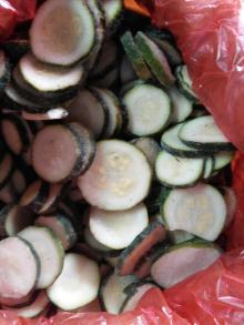 Frozen cucumber
