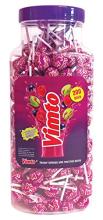 VIMTO Flavoured Lollies 200 Per Jar
