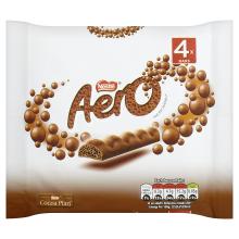 Aero Milk Chocolate Bar, 4 x 27g 2