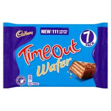 Cadbury Timeout Wafer Bars, 7 x 21.2g