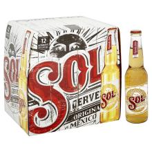 Sol Mexican Beer, 12 x 330ml