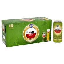 Amstel Bier Beer Cans, 10x440ml