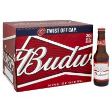 Budweiser Beer, 20 x 300 ml