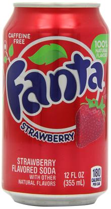Fanta Strawberry 355 ml (Pack of 12)