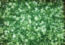 IQF spring onions (diced/cuts) ,Frozen spring onions(diced/cuts)