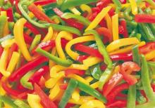  Frozen   pepper   strips  mixed