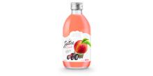 Glass 320ml Fruit  Juice  Peach  Private   Label  Brand (OEM Beverage)