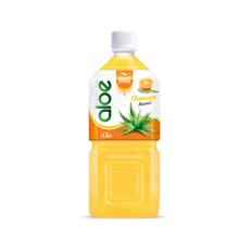 1L Premium Bottle Aloe Vera Drink Orange flavor