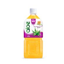 1L Premium Bottle Aloe Vera Drink Passion fruit flavor