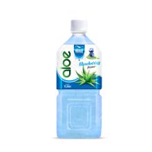 1L Premium Bottle Aloe Vera Drink Blueberry flavor